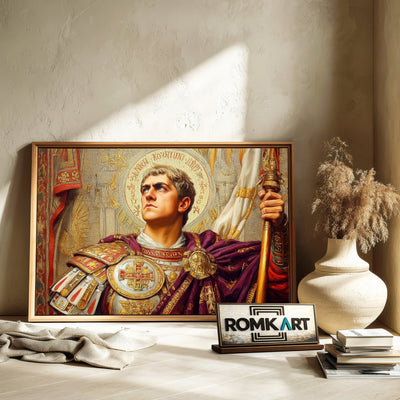 Constantine The Great - The First Christian Emperor Oil Painting - image 6