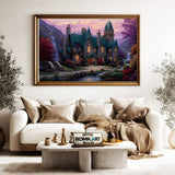 Countryside Manor Oil Painting - image 5