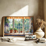 Cozy Kitchen Countryside Oil Painting - image 6