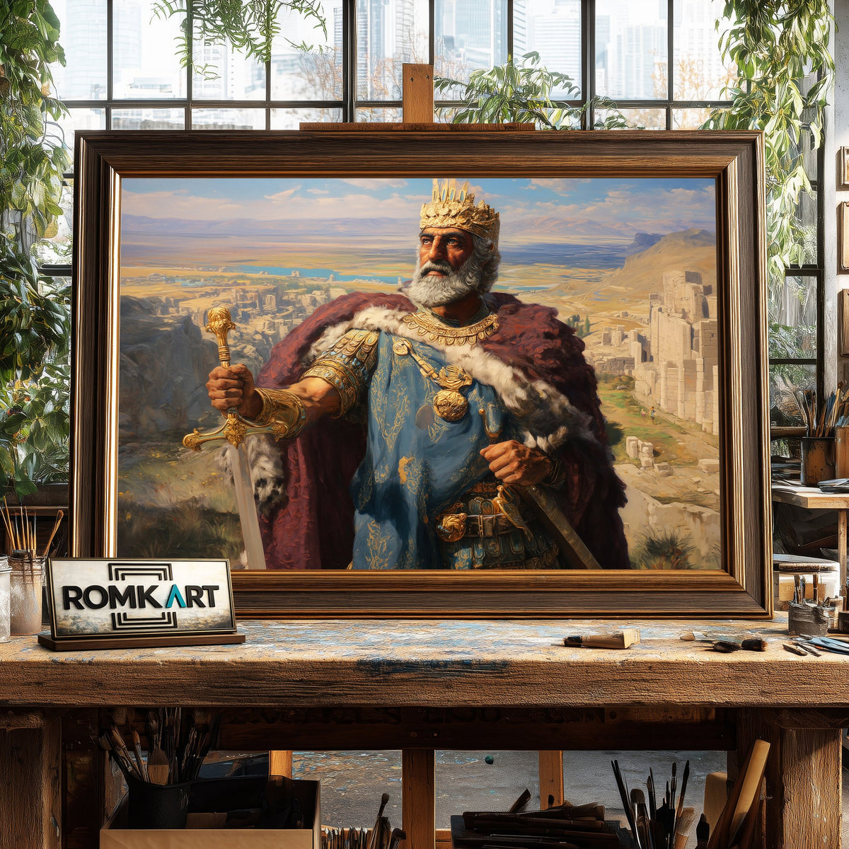 Cyrus the Great Historical Oil Painting - image 2