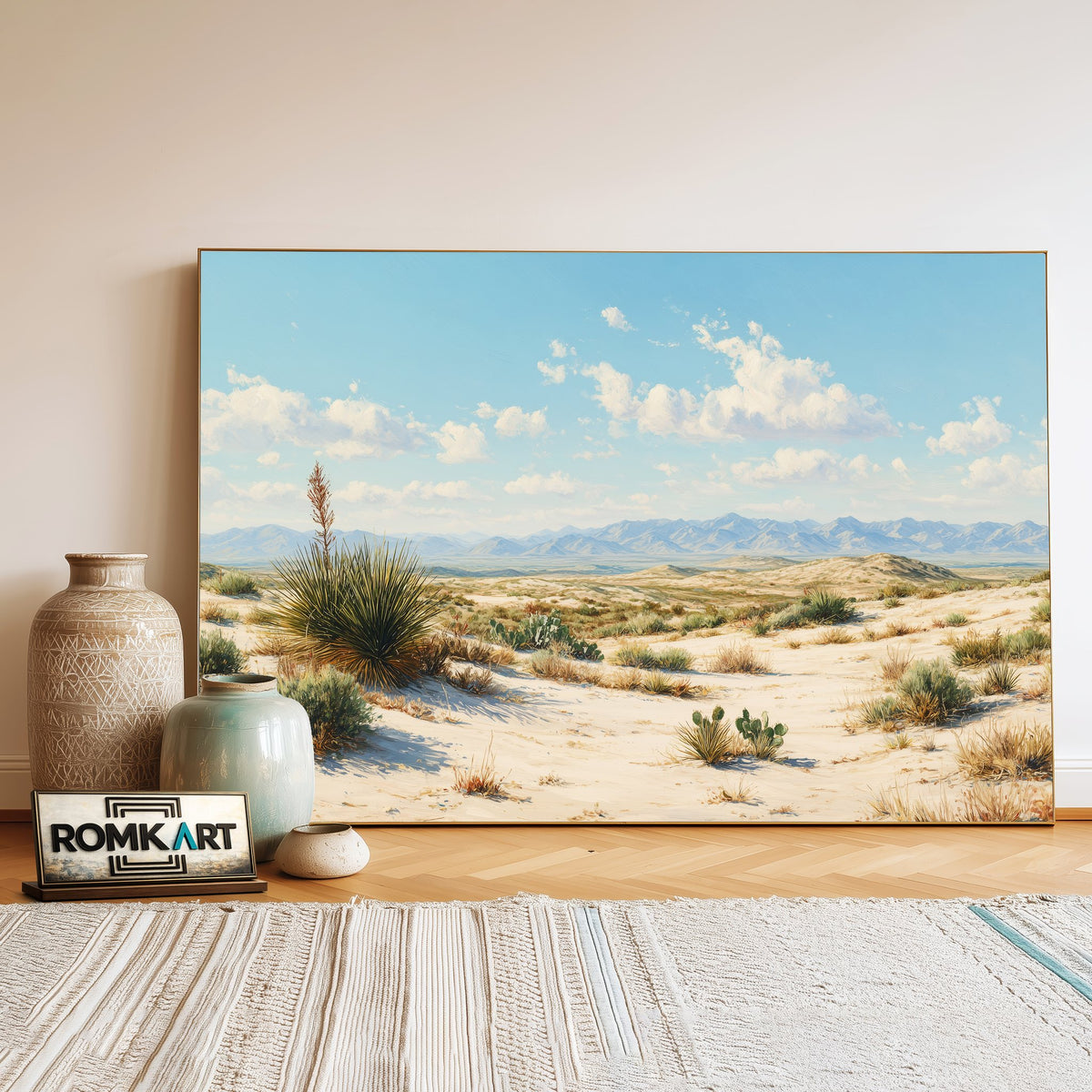 Desert Landscape 22 Oil Painting - image 3