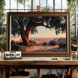 Desert Landscape at Dusk Oil Painting - image 2