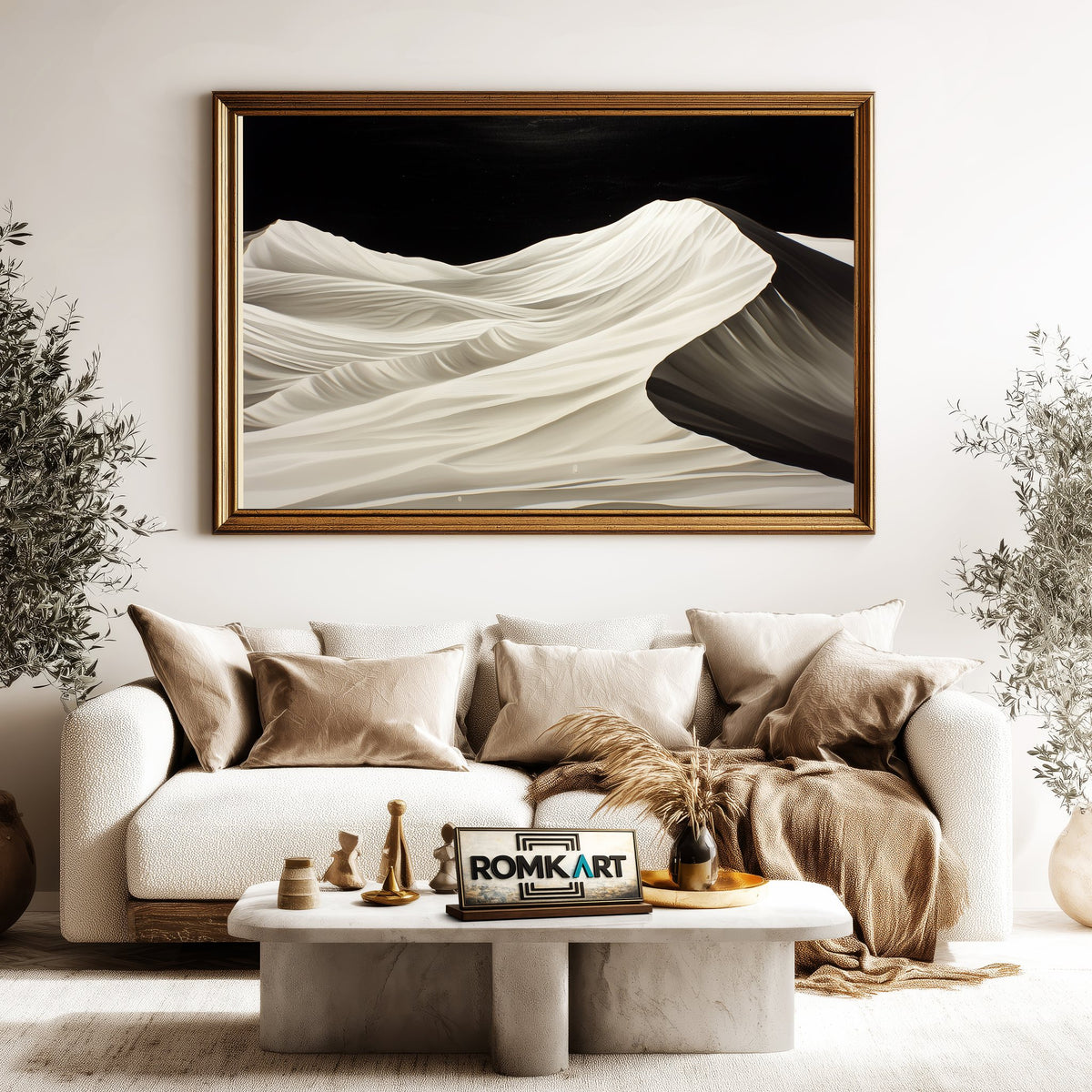 Desert Landscape Oil Painting - image 5