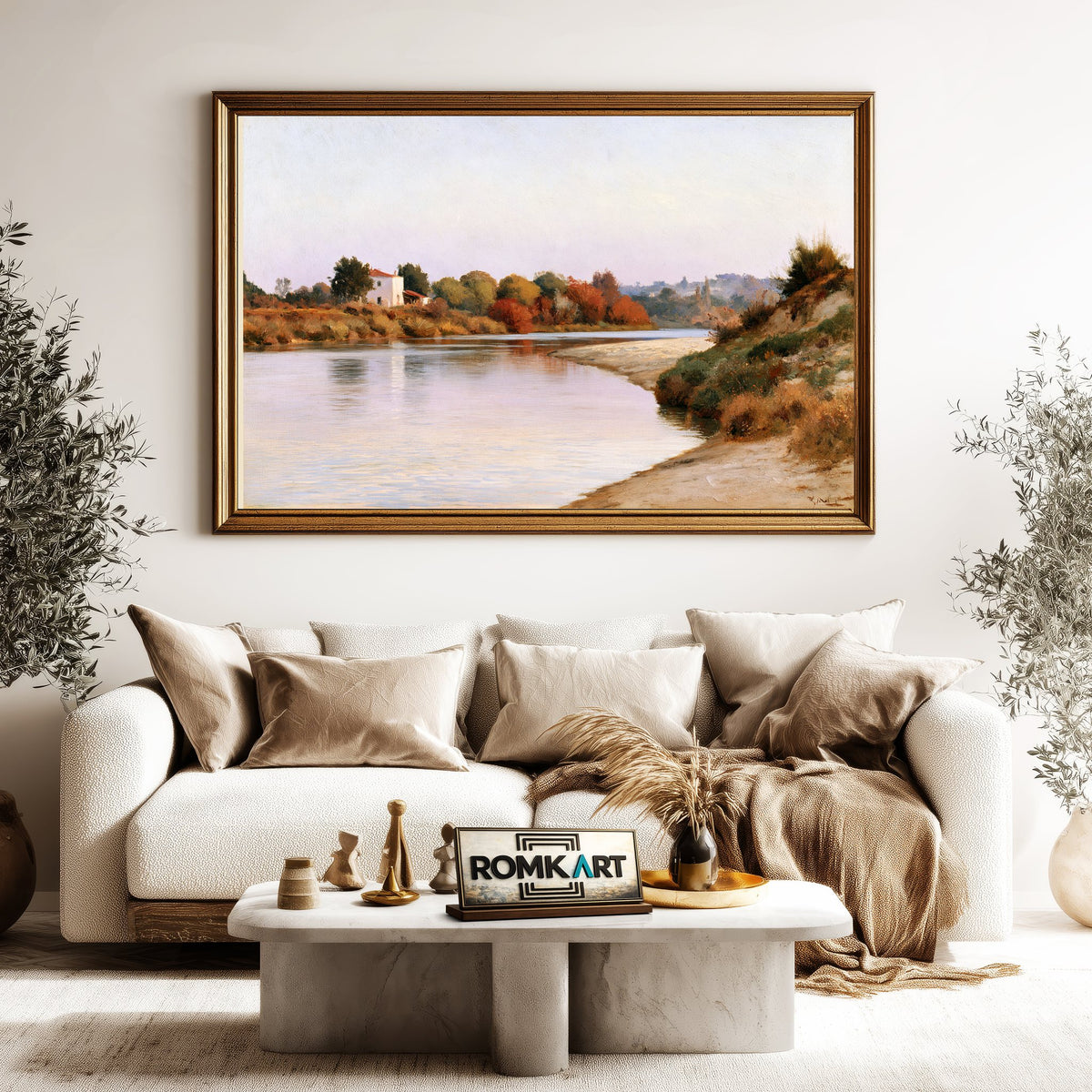 Durance River Oil Painting - image 5