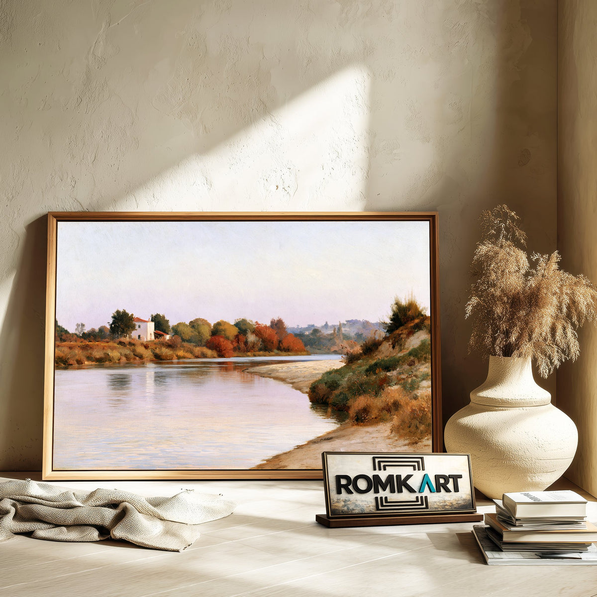 Durance River Oil Painting - image 6