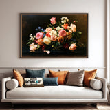 Dutch Floral Still Life Oil Painting - image 4