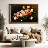 Dutch Floral Still Life Oil Painting - image 5