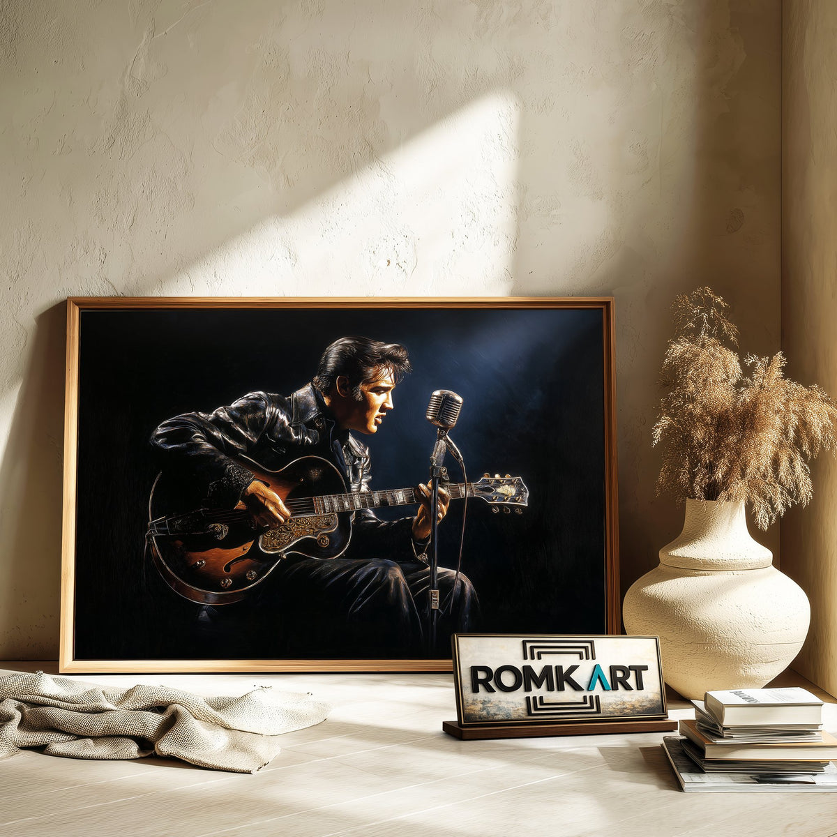 Elvis Presley Music Oil Painting - image 6