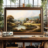 England Countryside Oil Painting - image 2