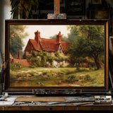 English Countryside 2 hand-painted oil painting on canvas