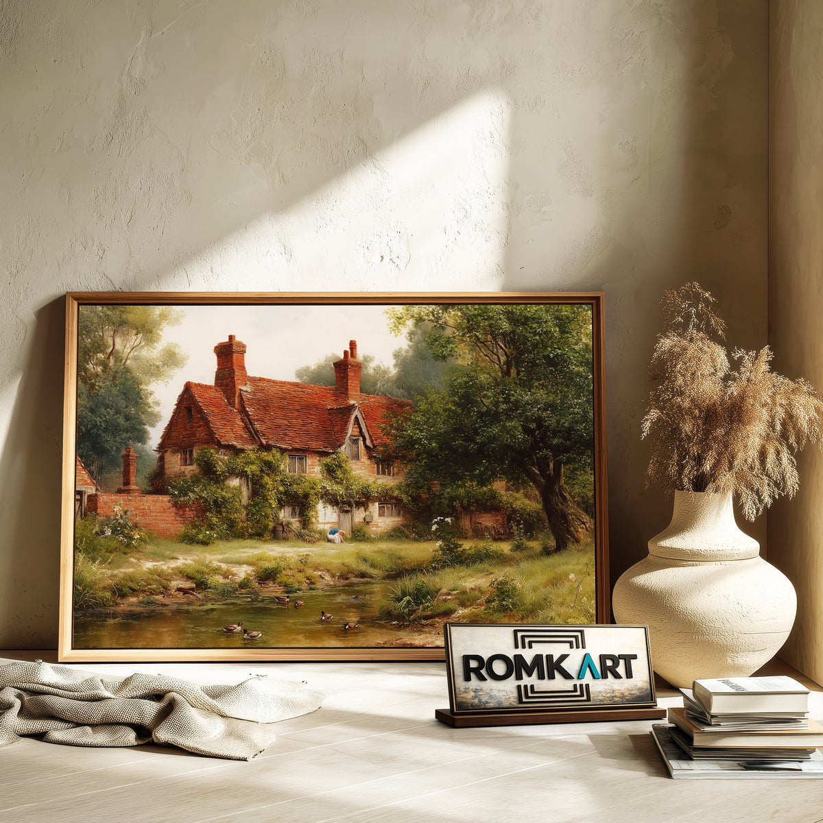English Countryside 2 Oil Painting - image 6