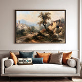 European Countryside Oil Painting - image 4