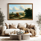 European Summer Landscape Oil Painting - image 5