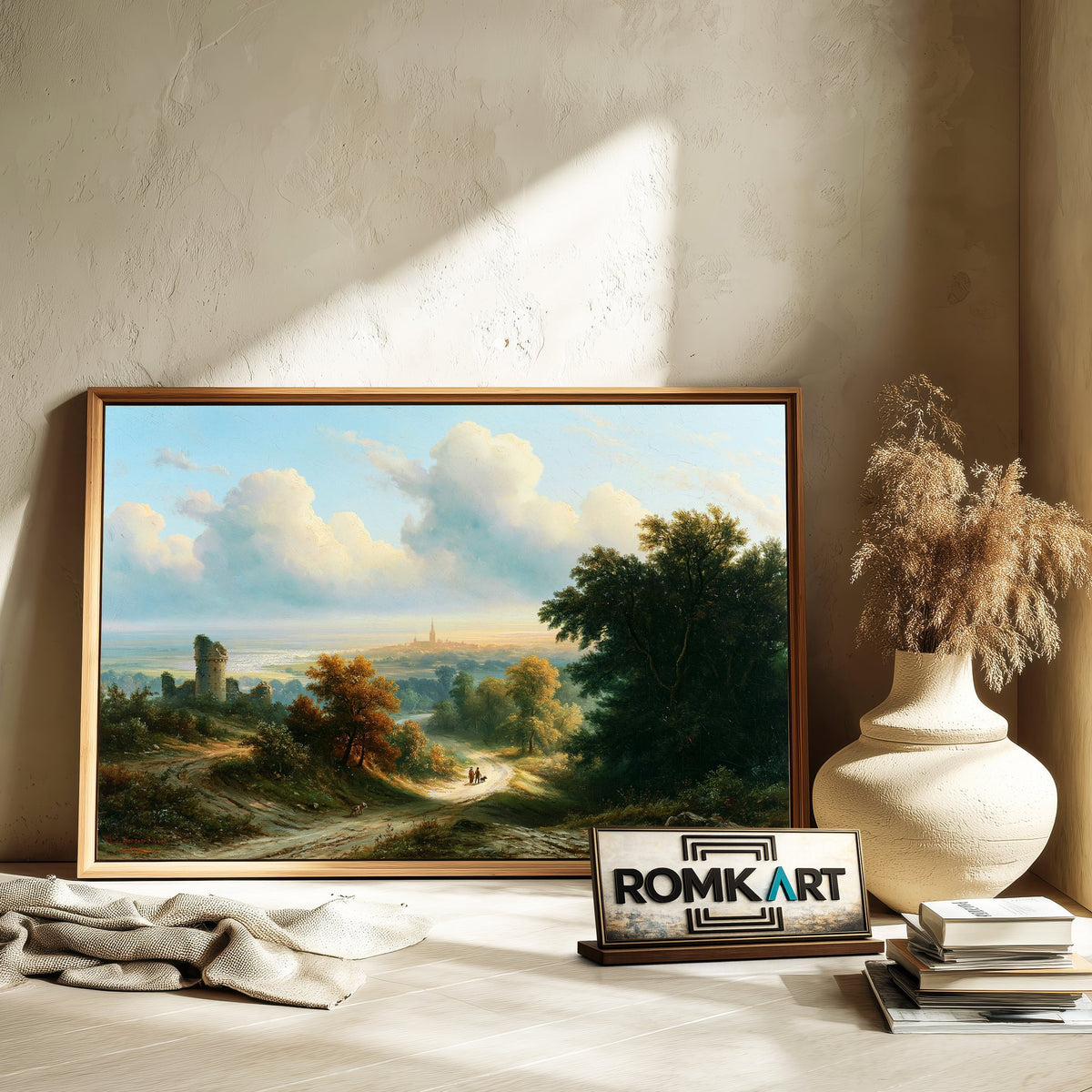 European Summer Landscape Oil Painting - image 6