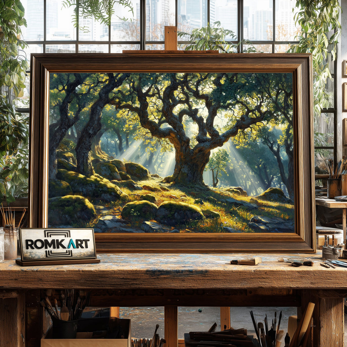 Fairy-tale Forest Fantasy Oil Painting - image 2