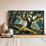 Fairy-tale Forest Fantasy Oil Painting - image 3