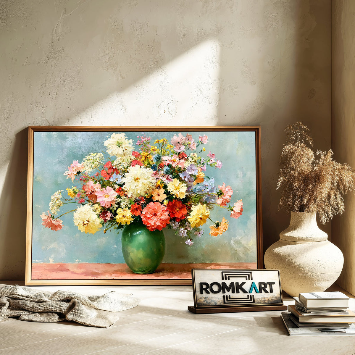 Floral Summer Bouquet Oil Painting - image 6