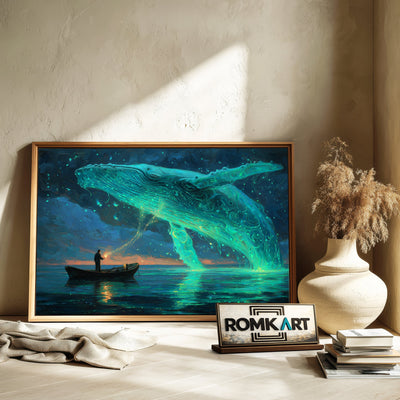 Flying Whale Oil Painting - image 6