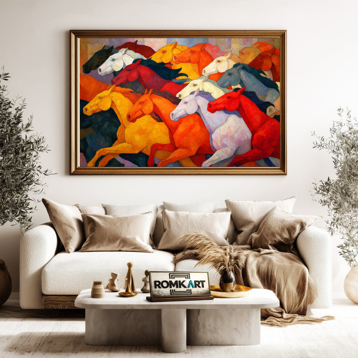 Full Horse Oil Painting - image 5