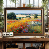 Garden Field Countryside Oil Painting - image 2