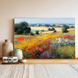 Garden Field Countryside Oil Painting - image 3