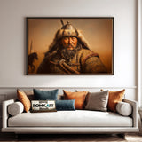 Genghis Khan Historical Oil Painting - image 4