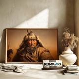 Genghis Khan Historical Oil Painting - image 6