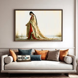 Graceful Japanese Beauty Oil Painting - image 4