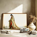 Graceful Japanese Beauty Oil Painting - image 6