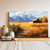 Grand Teton Oil Painting - image 3