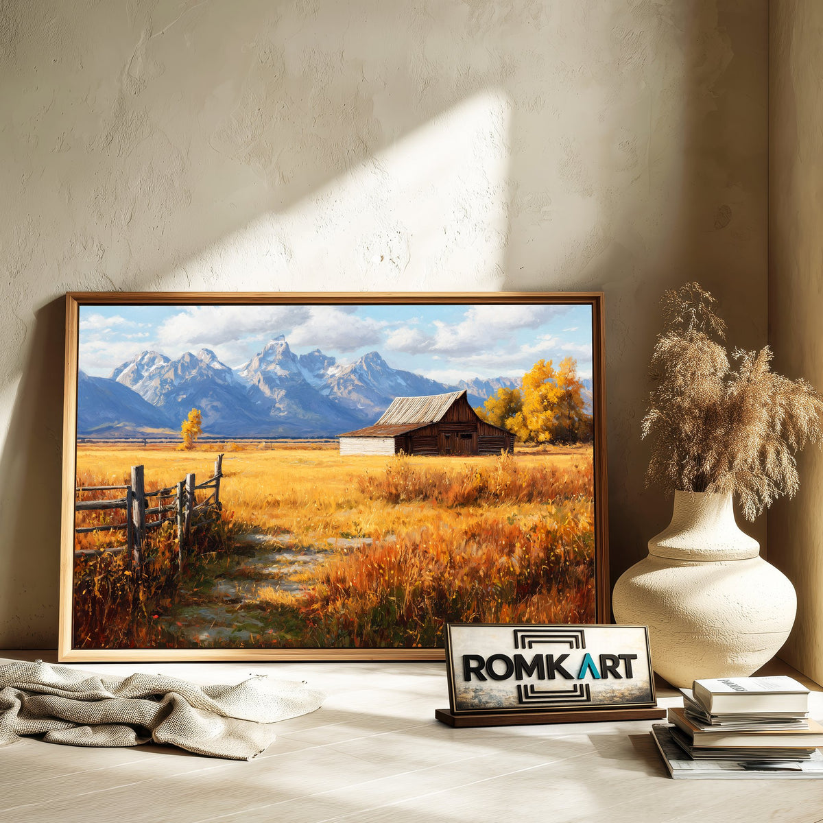 Grand Teton Oil Painting - image 6