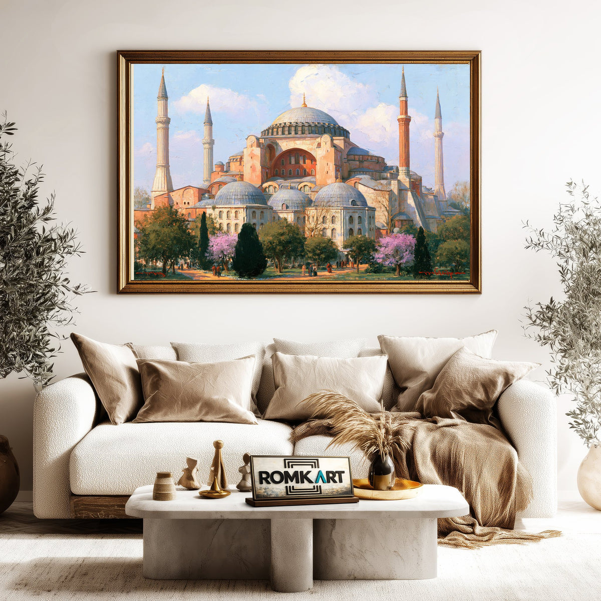 Hagia Sophia, Istanbul Architectural Oil Painting - image 5