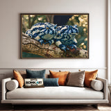 Harlequin Toads Oil Painting - image 4