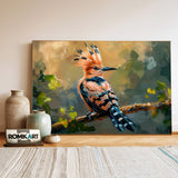 Hoopoe Bird Oil Painting - image 3