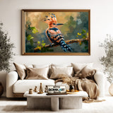 Hoopoe Bird Oil Painting - image 5