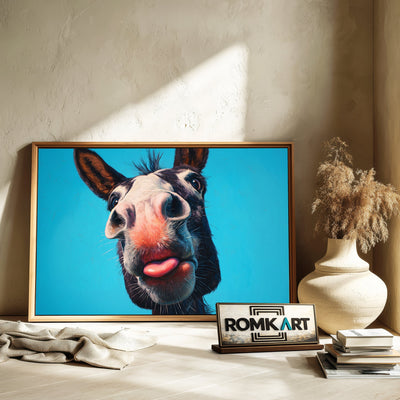 Horse’s Head Funny Oil Painting - image 6