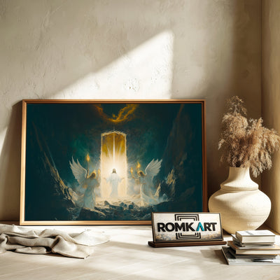 Jesus Resurrection Christian Oil Painting - image 6