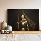 Joan of Arc Historical Oil Painting - image 3