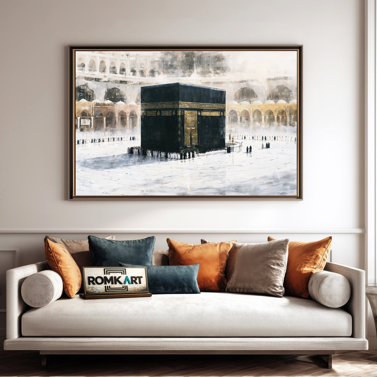 Kaaba in Masjid al Haram Islamic Oil Painting - image 4