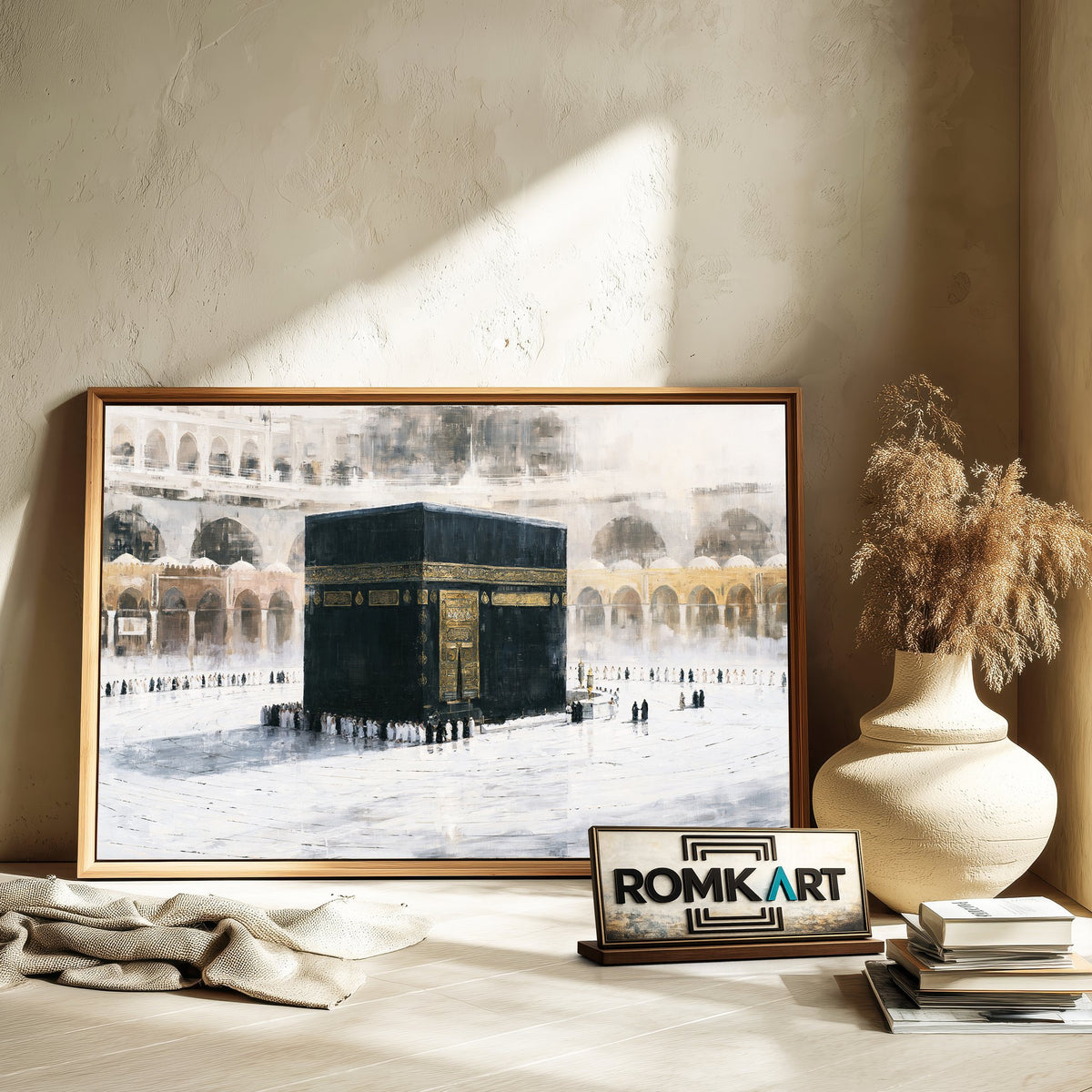 Kaaba in Masjid al Haram Islamic Oil Painting - image 6