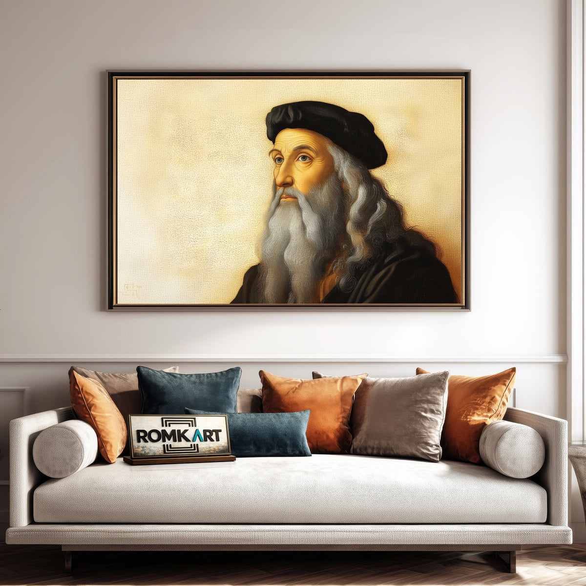 Leonardo da Vinci Art Figurative Oil Painting - image 4