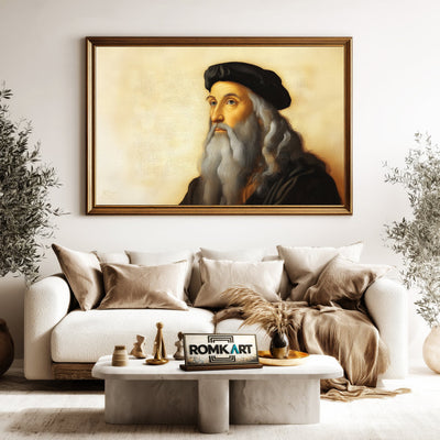 Leonardo da Vinci Art Figurative Oil Painting - image 5