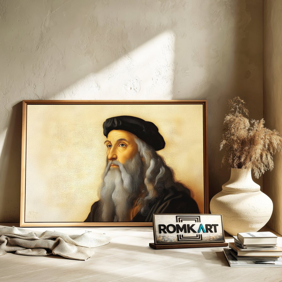 Leonardo da Vinci Art Figurative Oil Painting - image 6