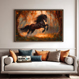Majestic Horse Equestrian Oil Painting - image 4