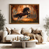 Majestic Horse Equestrian Oil Painting - image 5