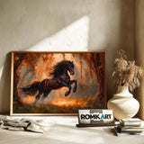 Majestic Horse Equestrian Oil Painting - image 6