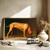 Mature Broholmer Dog Oil Painting - image 6