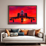Mcdonnell Douglas F-4 Phantom Ii Oil Painting - image 4