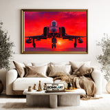 Mcdonnell Douglas F-4 Phantom Ii Oil Painting - image 5