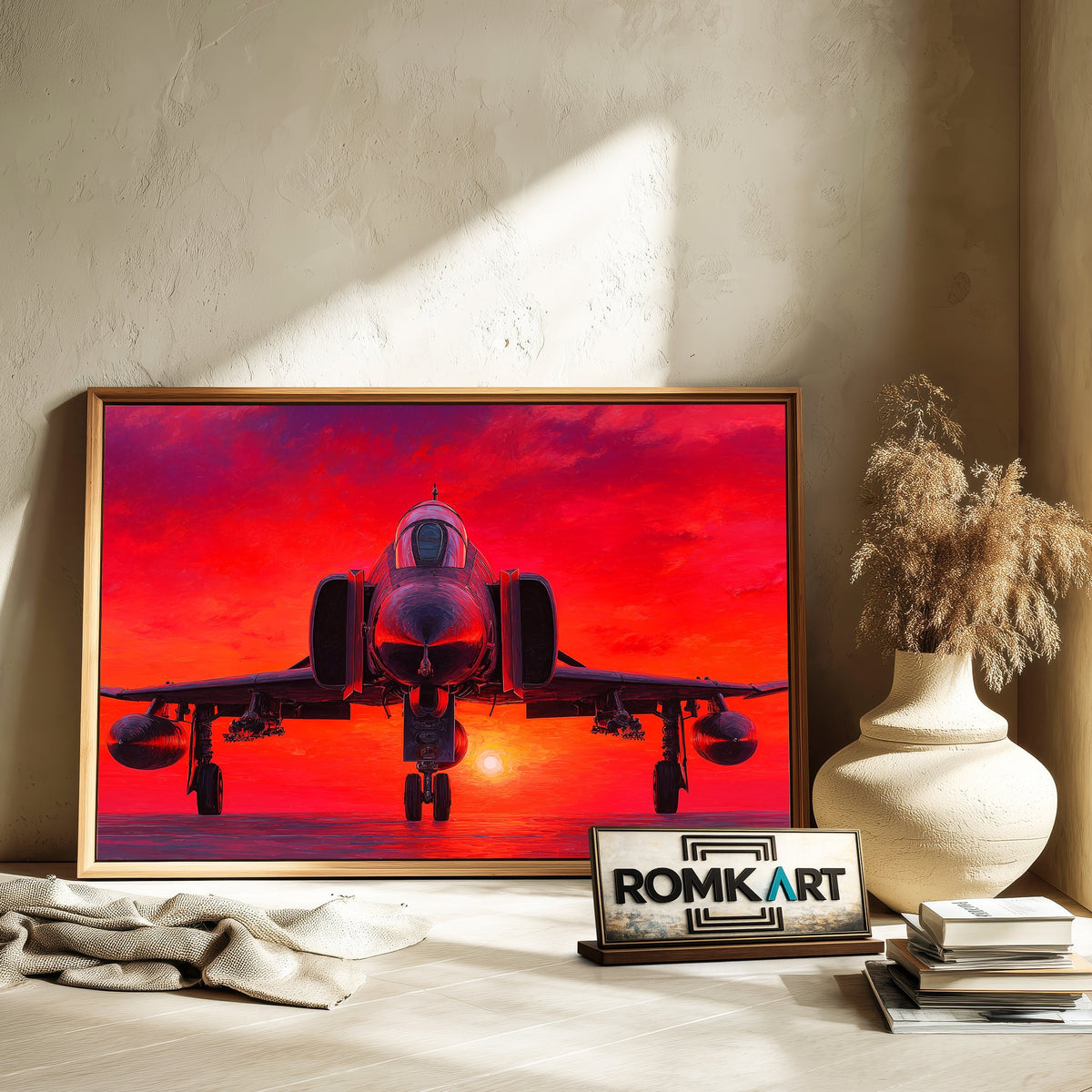 Mcdonnell Douglas F-4 Phantom Ii Oil Painting - image 6